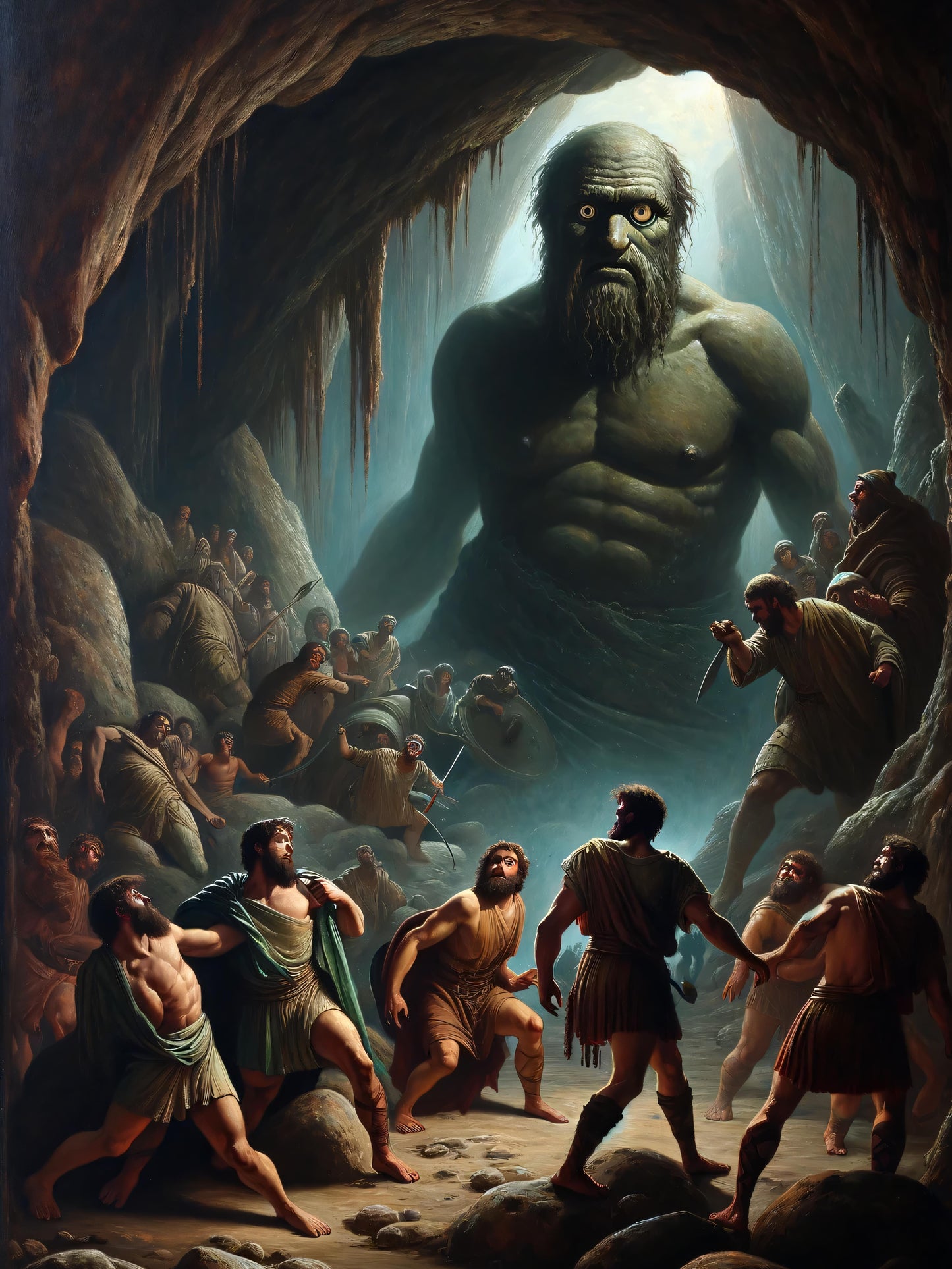 Polyphemus Cave Confrontation
