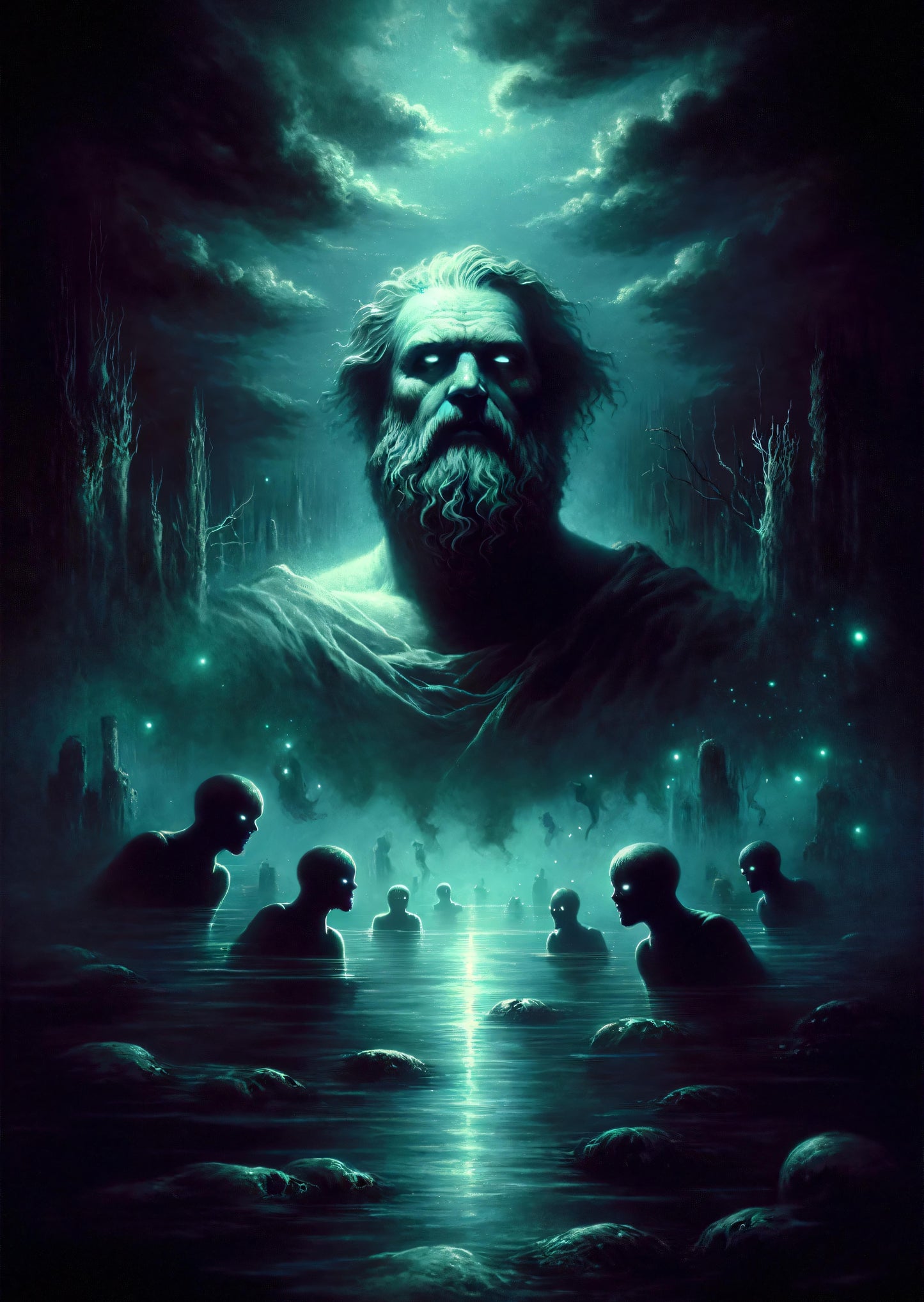Poseidon Whispering Depths
