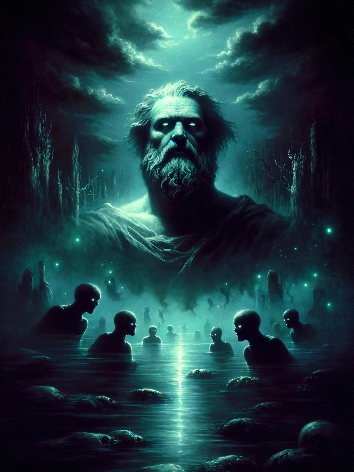 Poseidon Whispering Depths