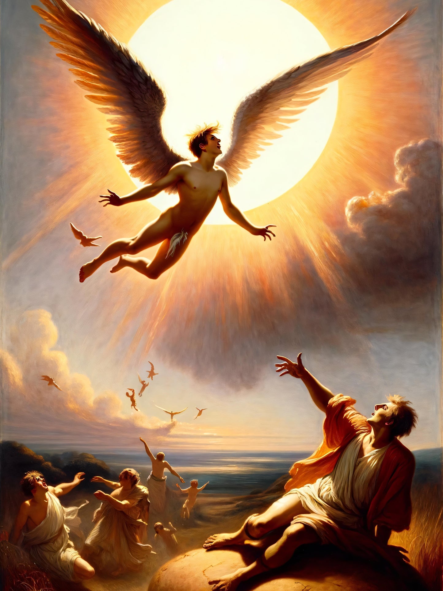 Icarus Ascending Flight