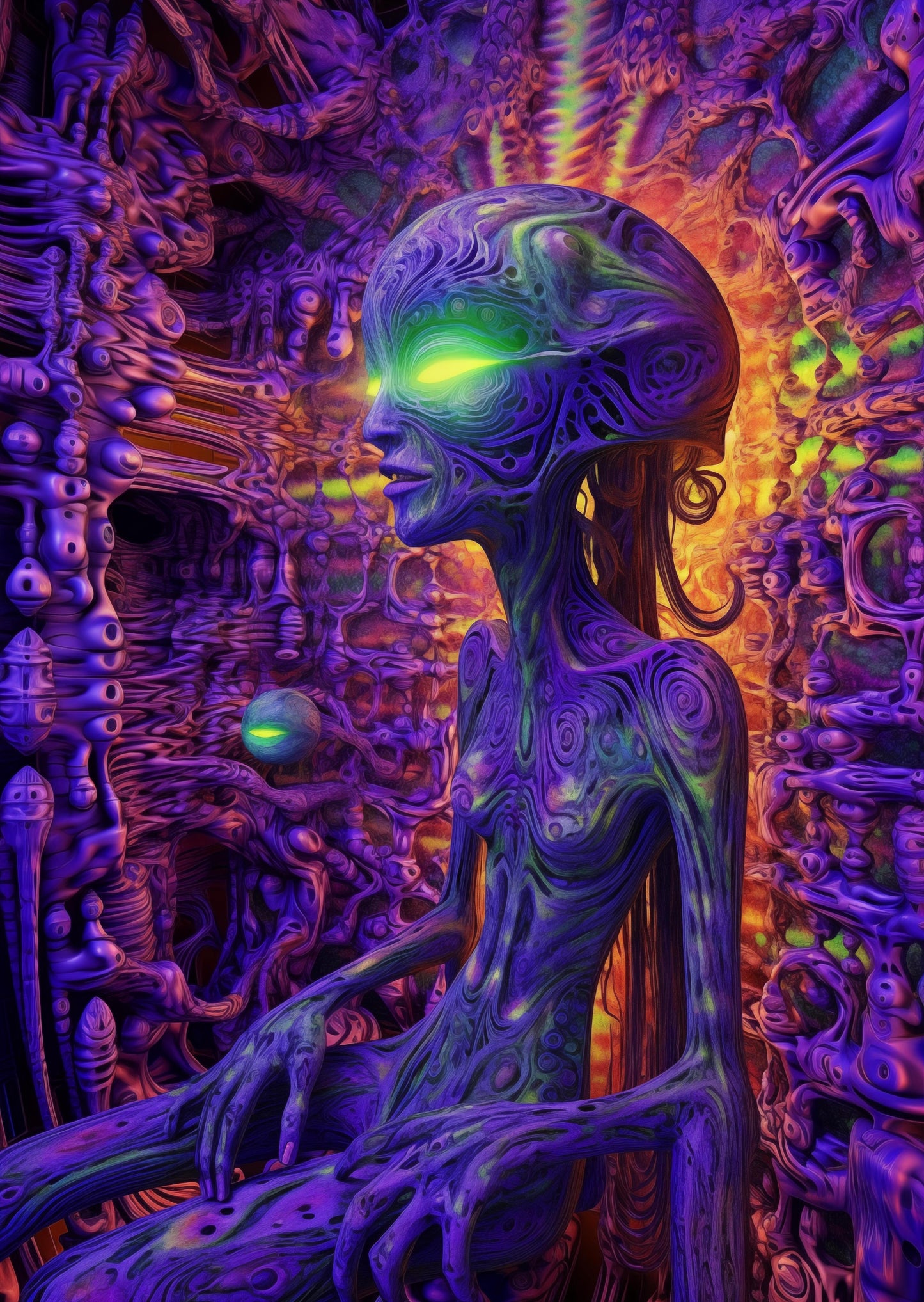 Visionary Realms Beyond Perception