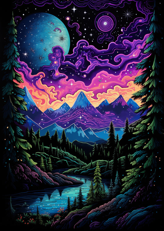 Cosmic Wilderness Dreamscape