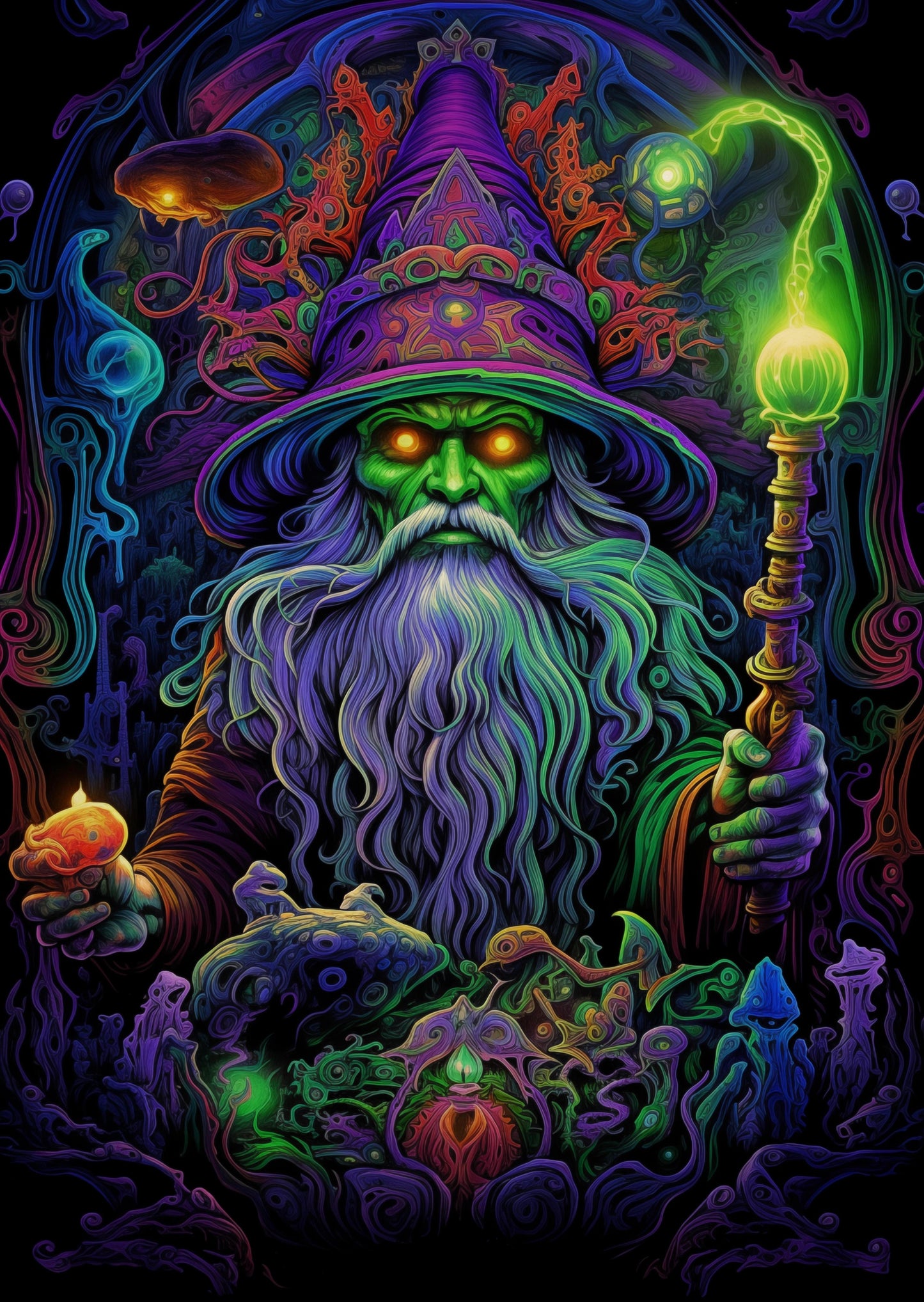 Mystic Visions of the Wizard's Realm