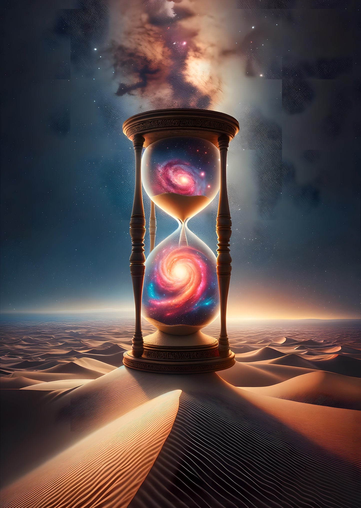 Galactic Hourglass