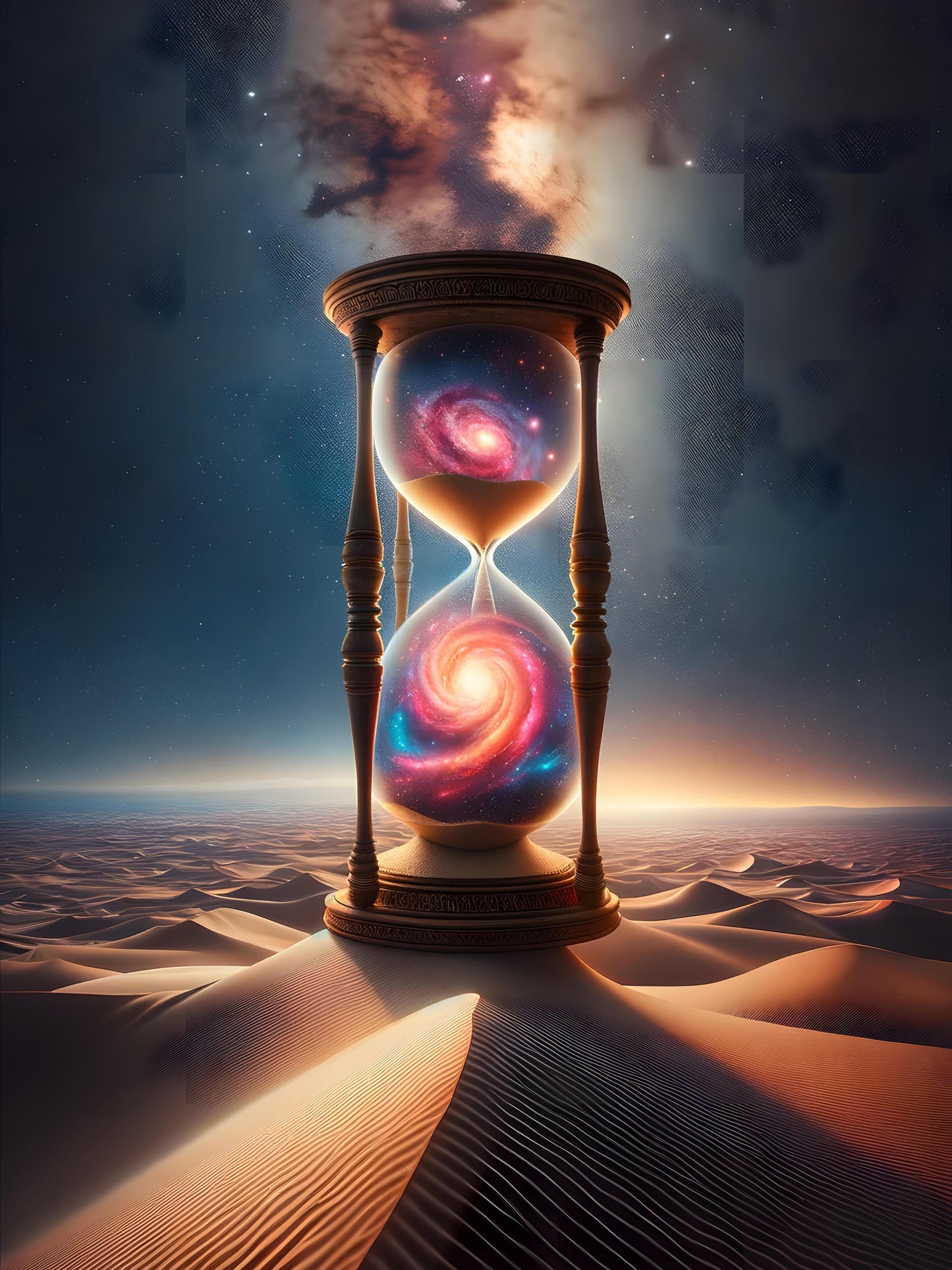 Galactic Hourglass