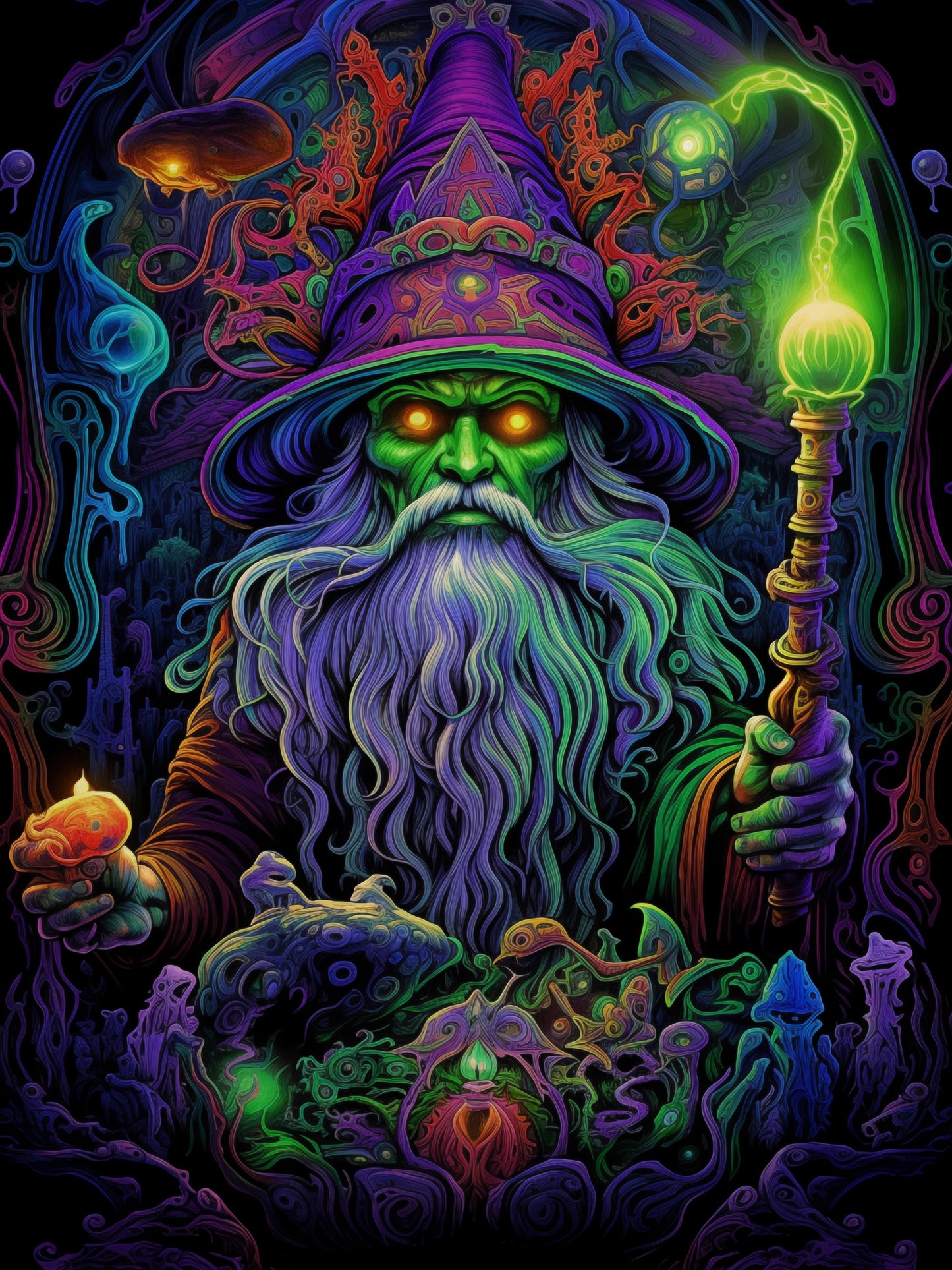 Mystic Visions of the Wizard's Realm