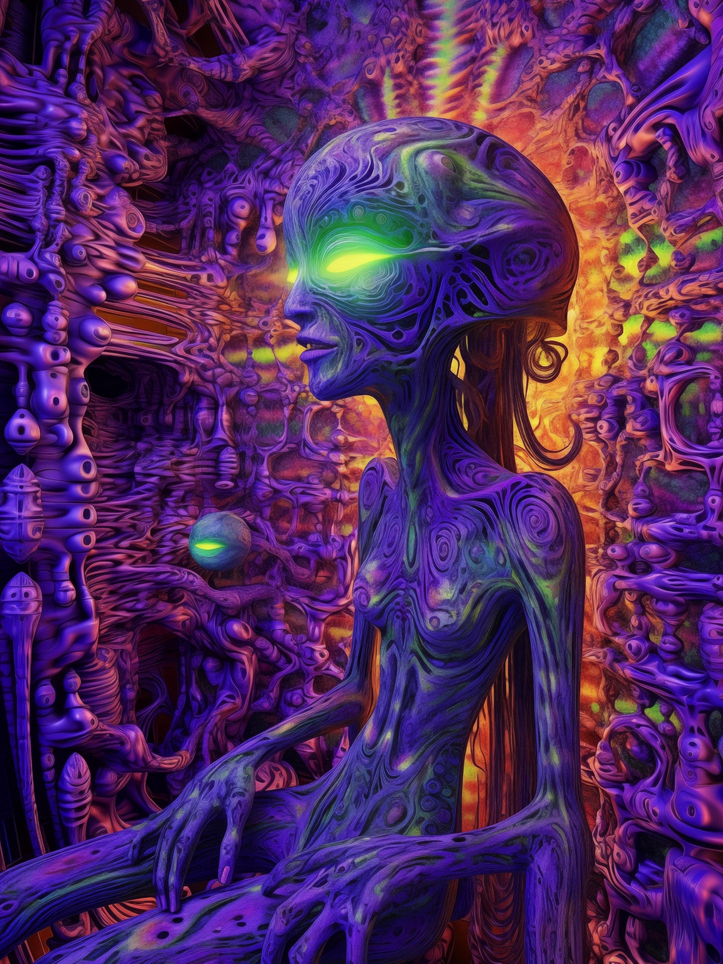 Visionary Realms Beyond Perception