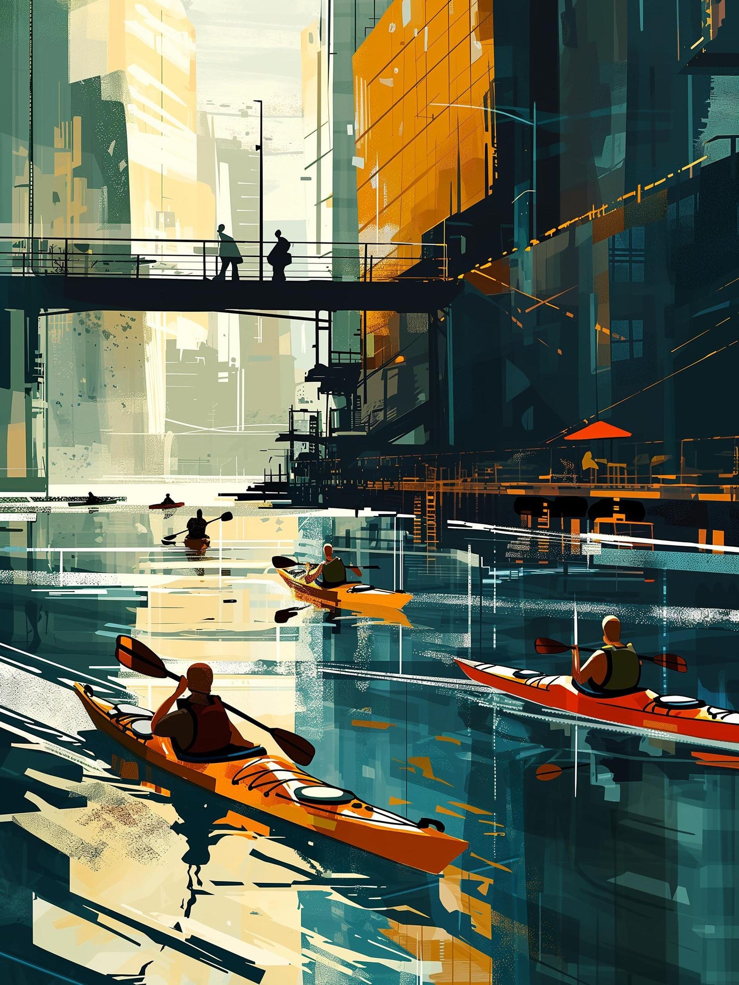 Urban Kayaking