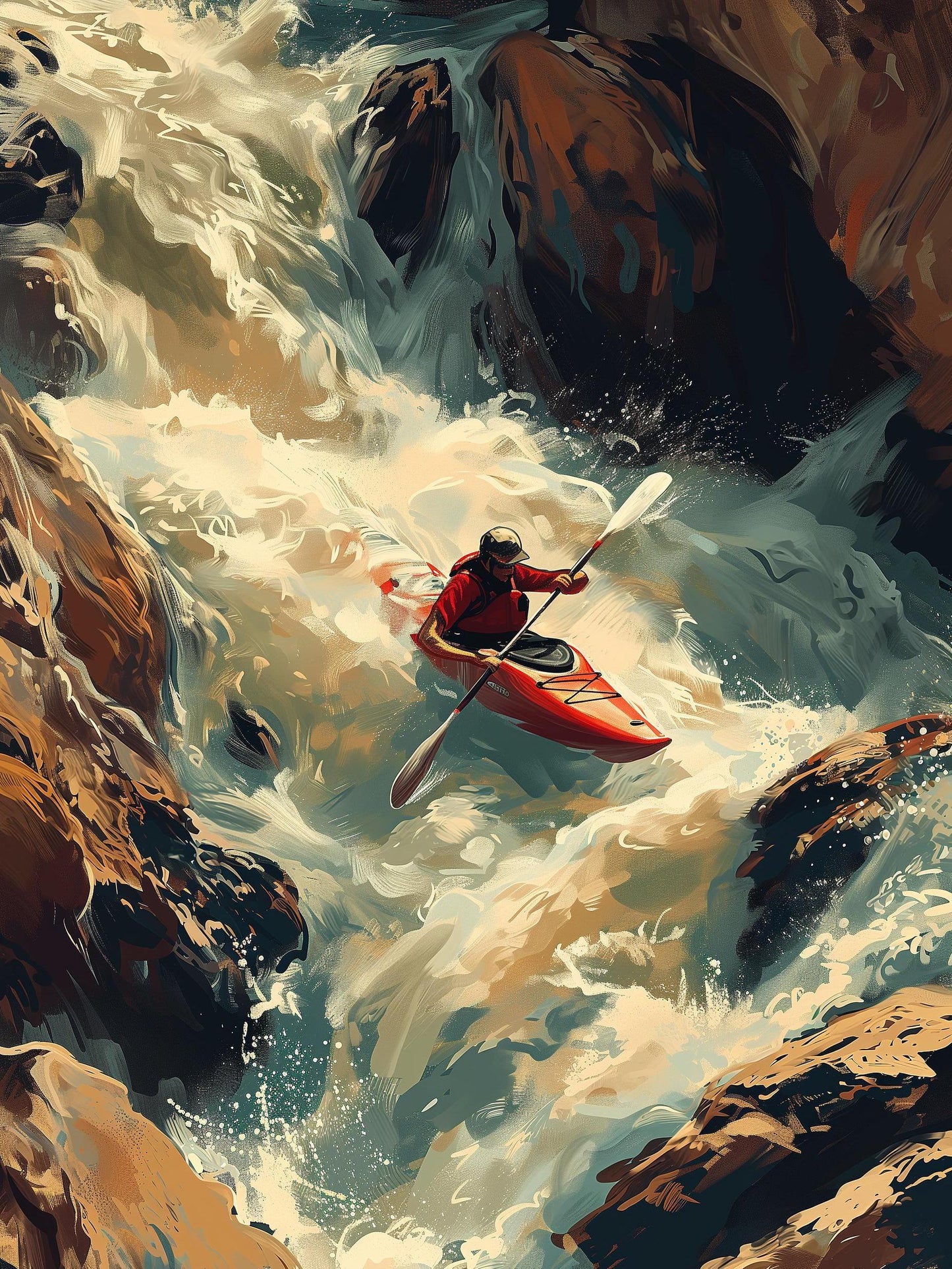 Rapid Kayaking