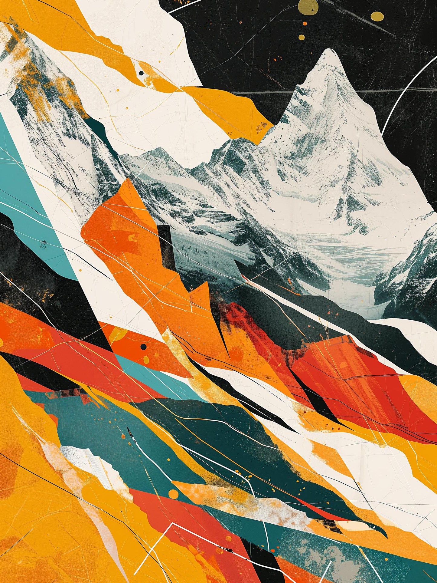 Mountain Abstraction