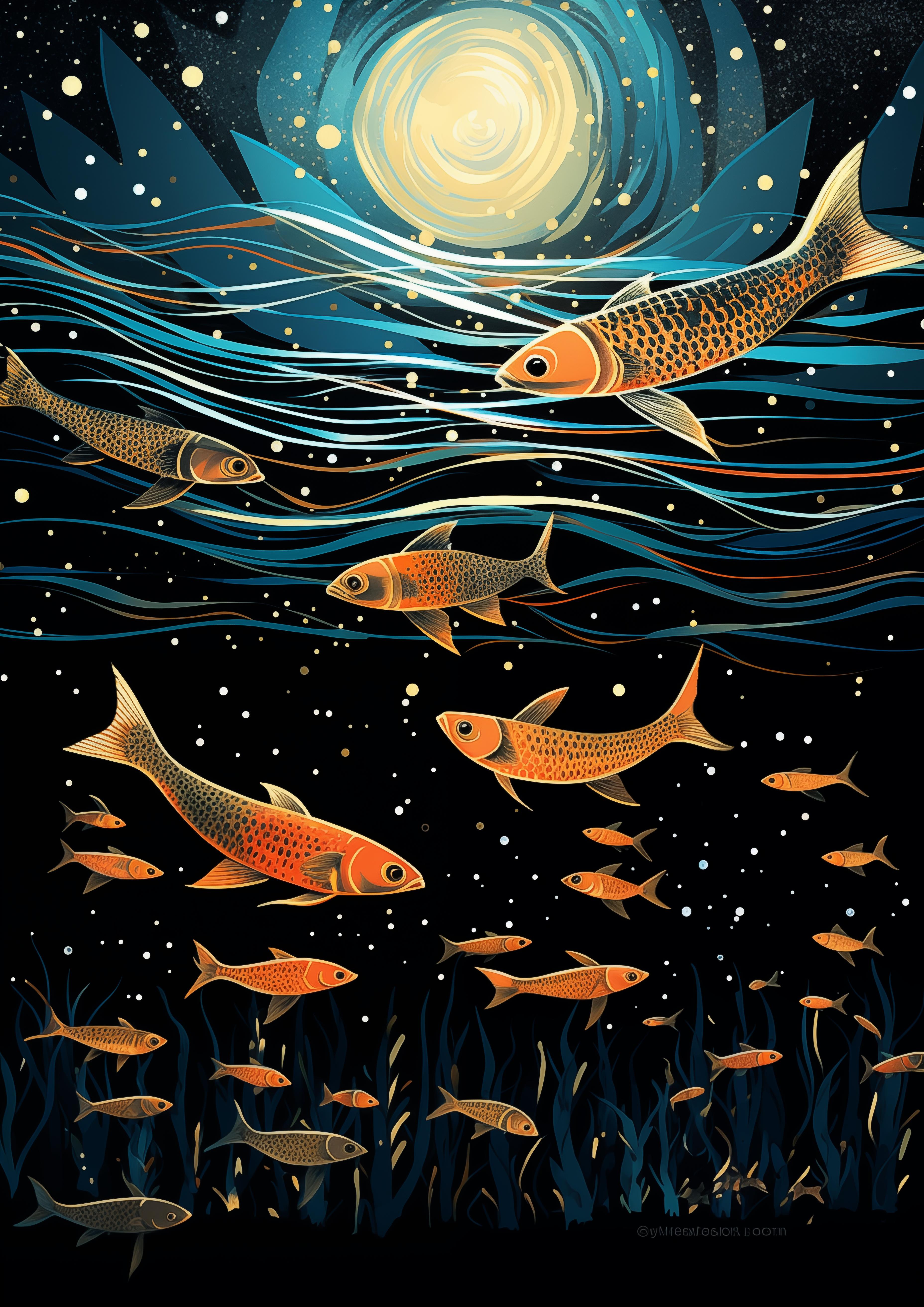 Night Reef Luminescence
