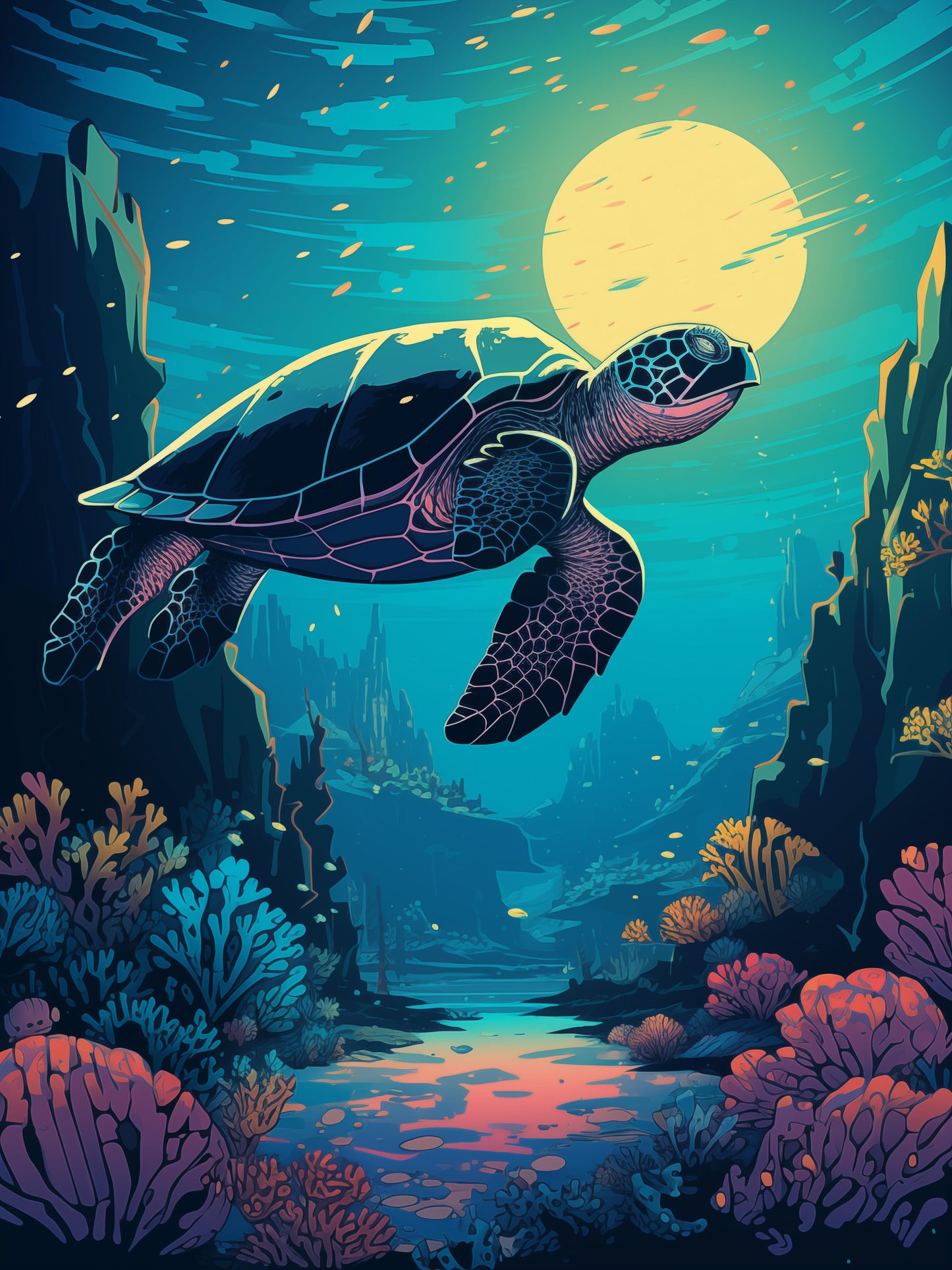 Marine Turtle Tranquility