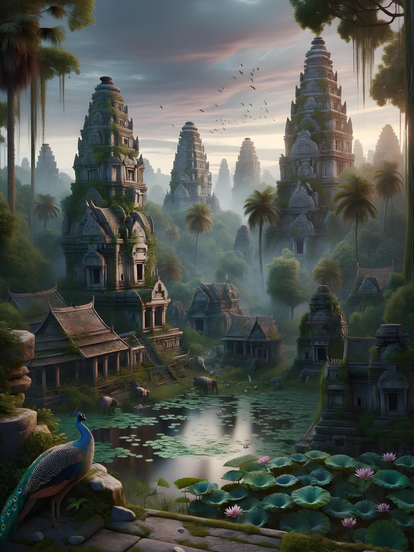 Mystic Dawn Temples