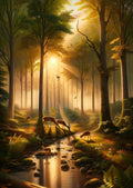 Forest Light Dance