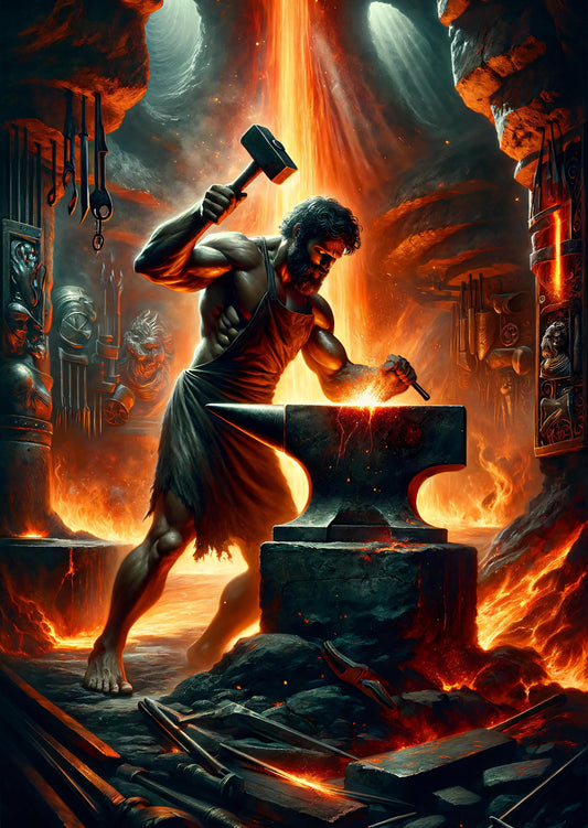 Hephaestus Forging Fury