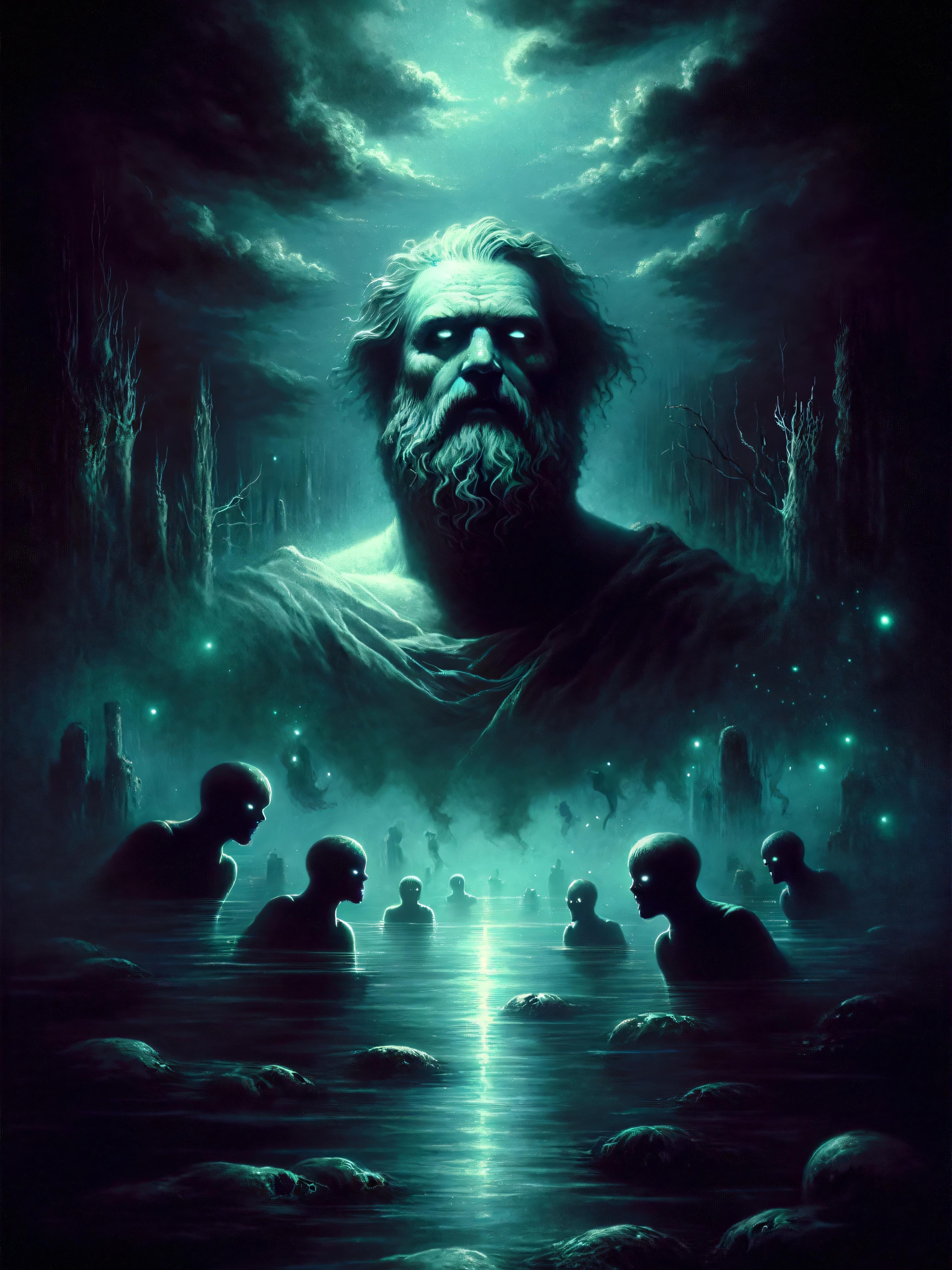 Poseidon Whispering Depths