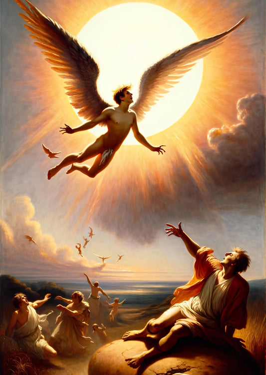 Icarus Ascending Flight